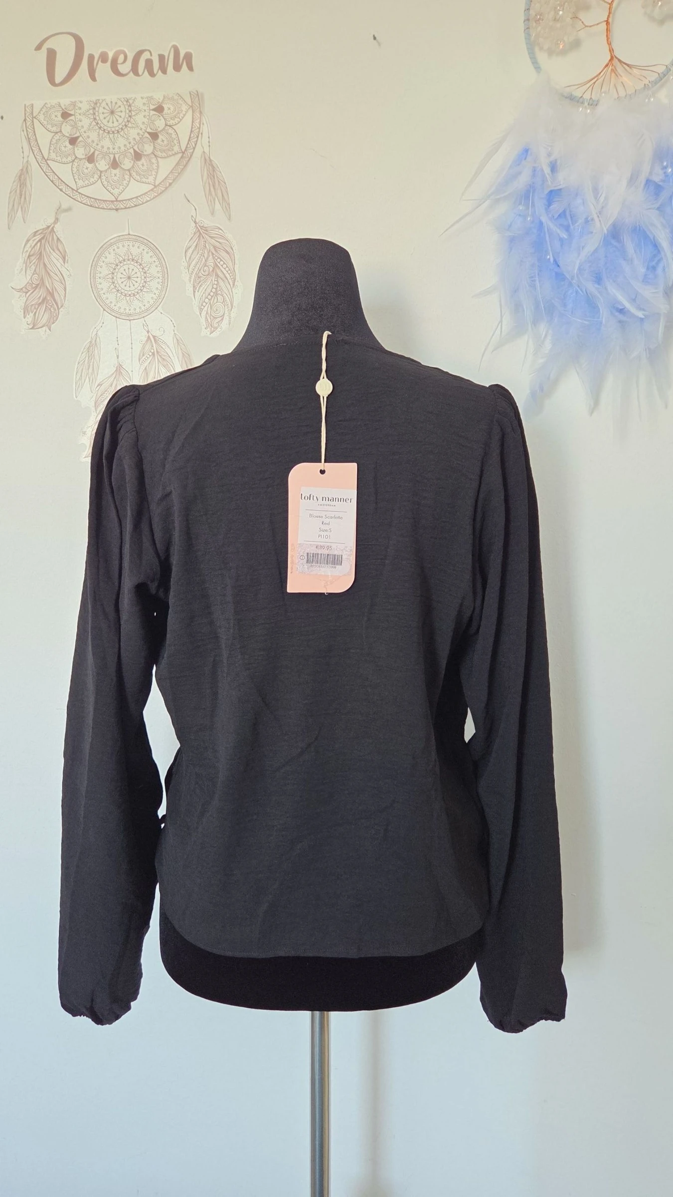 Blouse fluide portefeuille Lofty Manner ●Maat S●🌸 – photo 4